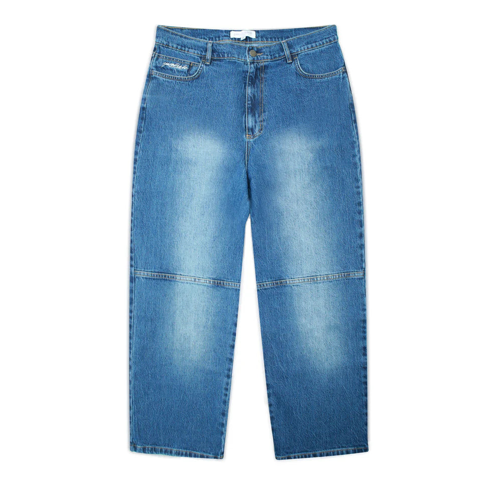PHANTASY PANEL JEANS DENIM – Yardsale Japan PHANTASY PANEL JEANS DENIM – Yardsale Japan