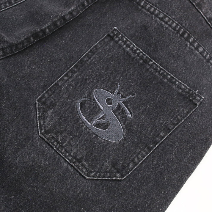SLUB STAIN PHANTASY JEANS BLACK – Yardsale Japan