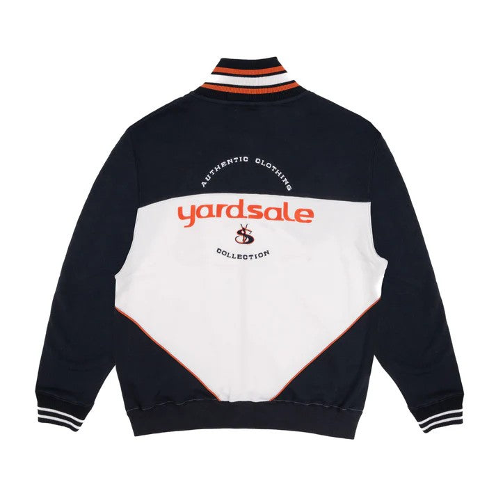 YS PHAT FULL ZIP WHITE / NAVY – Yardsale Japan