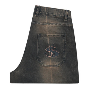 BLEACHED PHANTASY JEANS BRONZE