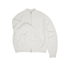 FALDO KNITTED FULLZIP CREAM