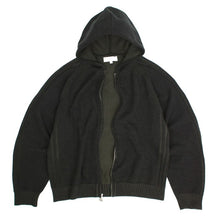 HEATHERED HOOD BLACK