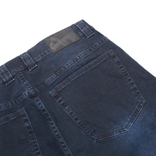 IVORY SLUB JEANS DARK DENIM