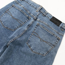 IVORY SLUB JEANS LIGHT DENIM