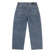 IVORY SLUB JEANS LIGHT DENIM