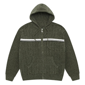 PHANTASY CHENILLE HOOD GREEN