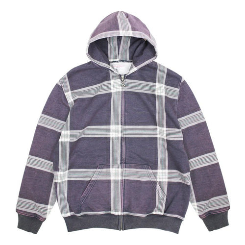 CRIB CHECKED HOOD NAVY
