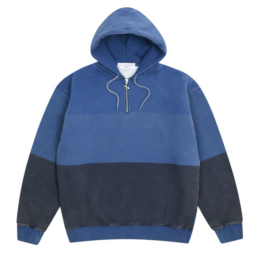 PHANTASY QUARTERZIP HOOD INDIGO/BLUE/NAVY