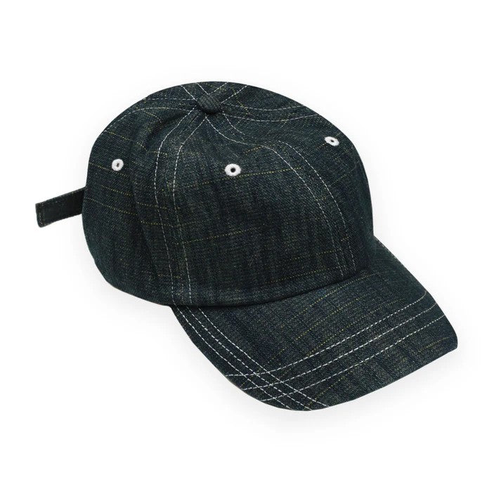 YARDSALE FADED SLUB DENIM CAP INDIGO