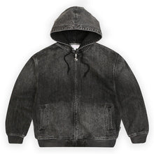 YARDSALE DENIM HOOD BLACK
