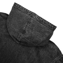 YARDSALE DENIM HOOD BLACK