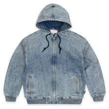 YARDSALE DENIM HOOD BLUE