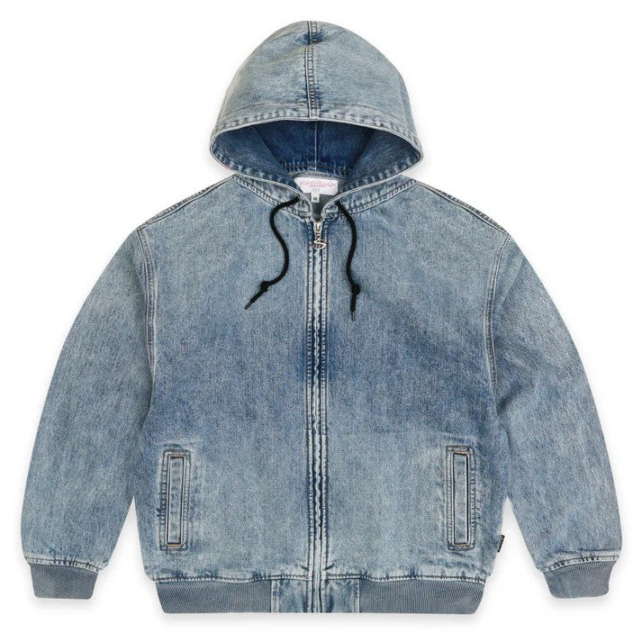 YARDSALE DENIM HOOD BLUE