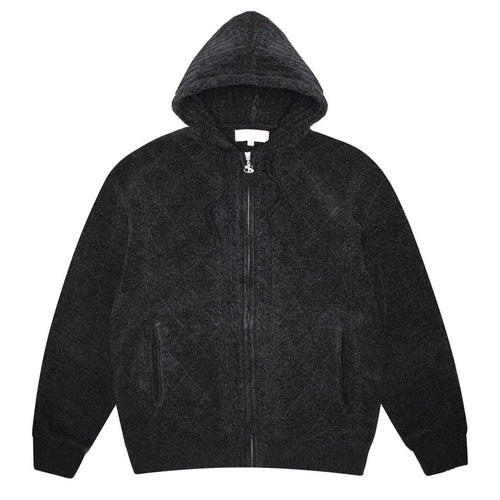 DREMER CHENILLE HOOD BLACK