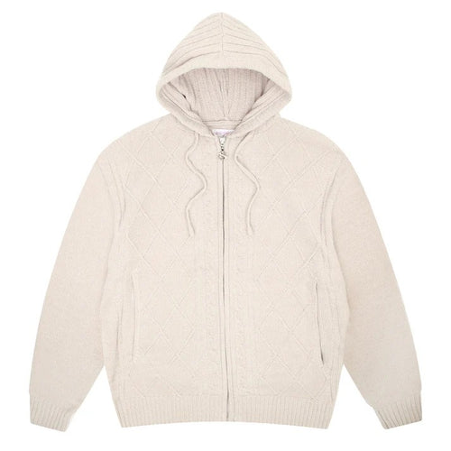 DREMER CHENILLE HOOD LIGHT GREY