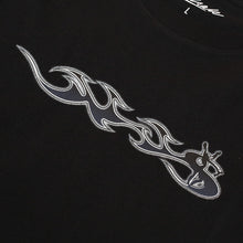 YARDSALE PHANTASY FLAME TEE BLACK