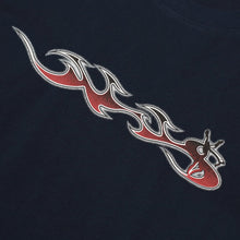 YARDSALE PHANTASY FLAME TEE NAVY