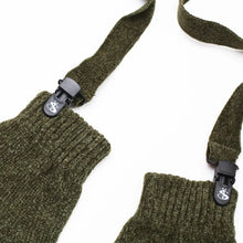 CHENILLE GLOVES GREEN