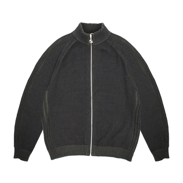 HEATHERED PHANTASY FULL ZIP BLACK