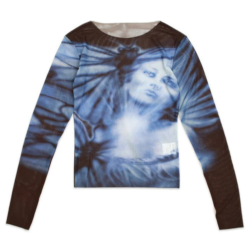 YARDSALE BUTTERFLY MESH NAVY