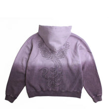 OMBRE HOOD PURPLE