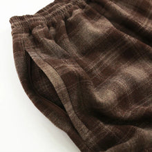 SHORELINE PLAID SHORTS BROWN