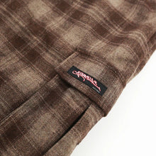 SHORELINE PLAID SHORTS BROWN