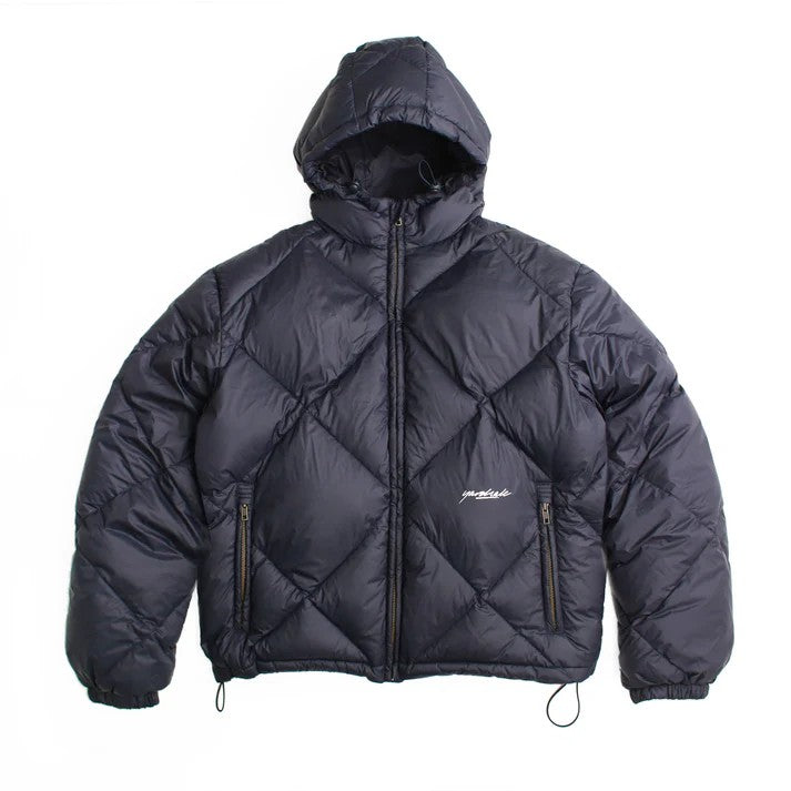 DIAMOND DOWN PUFFER JACKET NAVY – Yardsale Japan