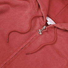 YARDSALE RAW EDGE HOOD RED