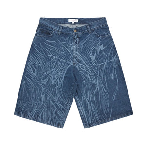 RIPPER SHORTS DENIM