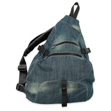YARDSALE DENIM SLING BACK PACK BLUE