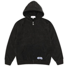 YARDSALE SPRAY WAFFLE HOOD BLACK