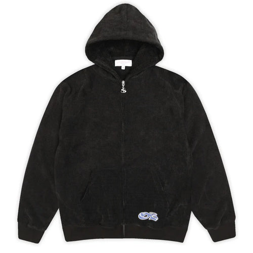 YARDSALE SPRAY WAFFLE HOOD BLACK