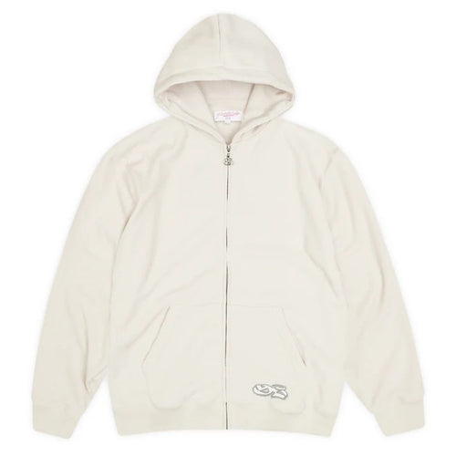 YARDSALE SPRAY WAFFLE HOOD WHITE