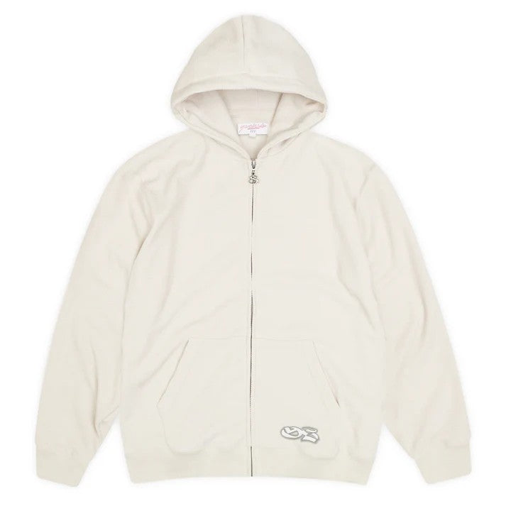 YARDSALE SPRAY WAFFLE HOOD WHITE