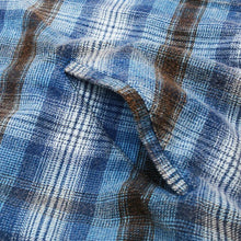 YARDSALE TARTAN FULLZIP BLUE