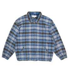 YARDSALE TARTAN FULLZIP BLUE