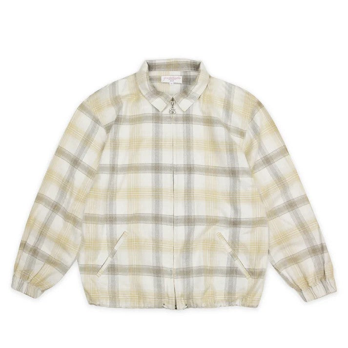 YARDSALE TARTAN FULLZIP SAND