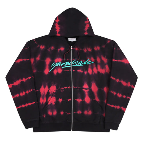VENOM FLEECE HOOD BLACK/RED