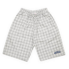 YARDSALE CHECK WAFFLE SHORTS LIGHT GRAY