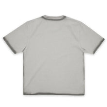 WAFFLE FADE TEE LIGHT GREY