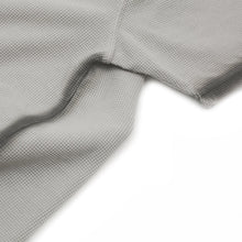 WAFFLE FADE TEE LIGHT GREY