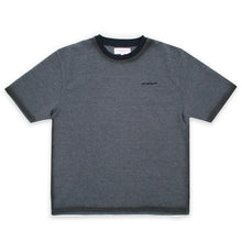WAFFLE FADE TEE LIGHT NAVY