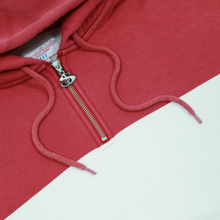 PHANTASY QUARTERZIP HOOD RED/WHITE/NAVY