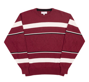 LOUNGE KNIT RED/WHITE