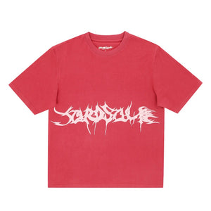 YARDSALE WIRED TEE RED