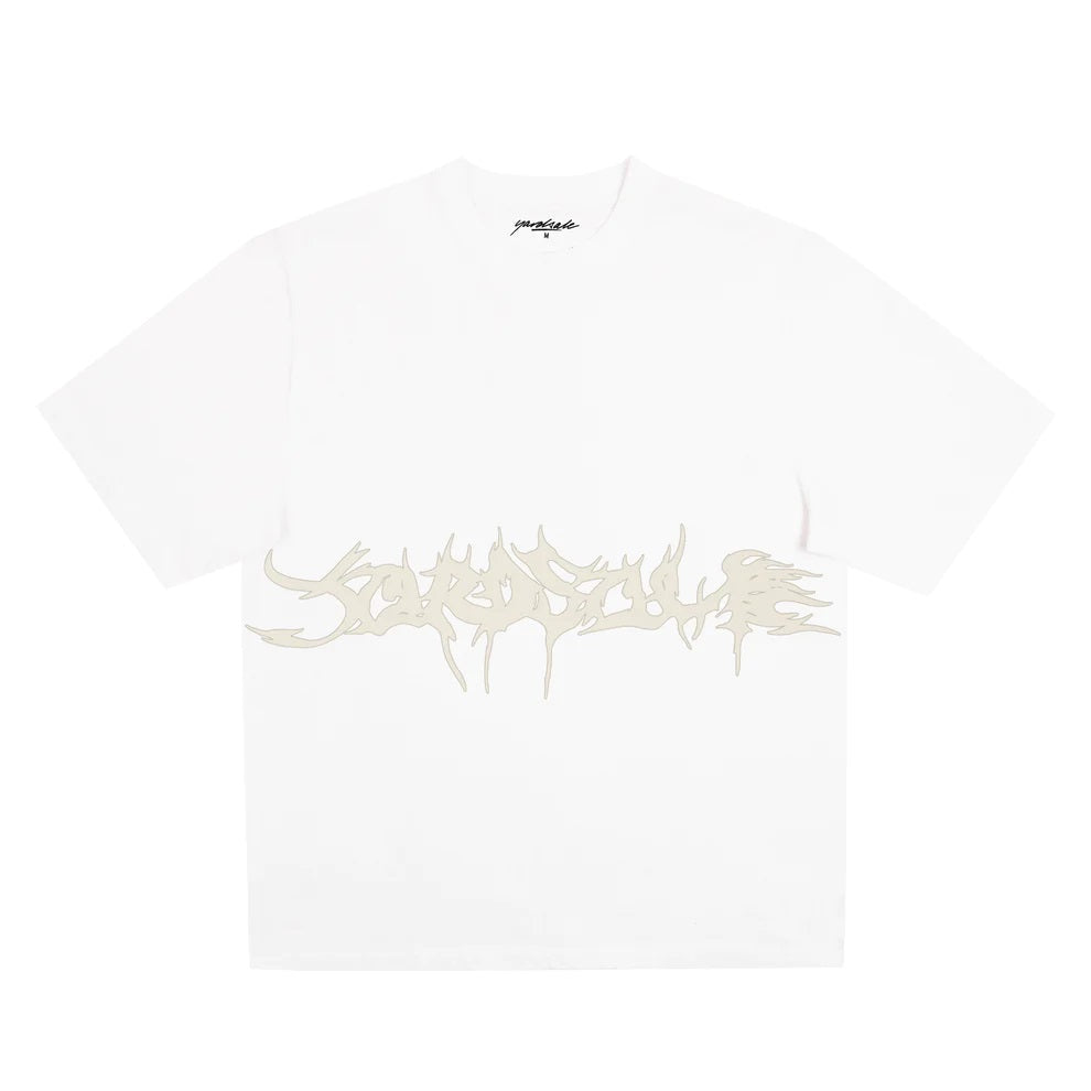 YARDSALE WIRED TEE WHITE