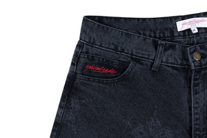 DINGUS STAR SHORTS BLACK