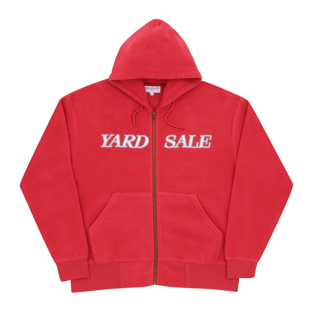 PESCI FLEECE HOOD CARDINAL