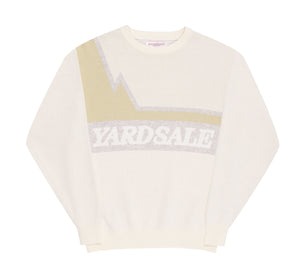 YARDSALE MOUNTAIN KNIT OFFWHITE/GREEN